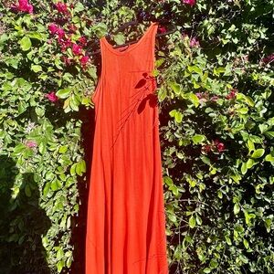 Polo Ralph Lauren Orange Summer Knit dress